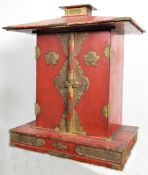 A 19th century, possibly earlier large Japanese la