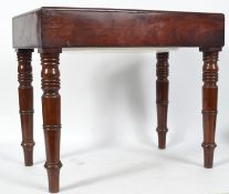 A 19th century Victorian mahogany commode stand. R