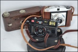 A vintage Art Deco bakelite Kodak Hawkette No 2 ca