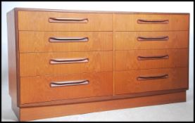A 1970's G-Plan teak wood Kelso Pattern double che