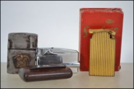 A pre-war circa 1930's - 1940's Zippo lighter with