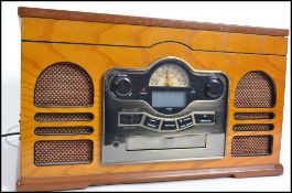 A retro style wooden cased hi-fi system by Stoford