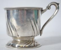 A continental silver stamped 800 19th century silv