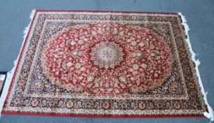 A large Iranian / Persian Keshan carpet - rug havi