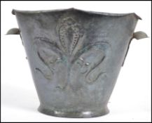 A 19th century Art Nouveau Joseph Sankey & Sons bu