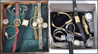 A group of 10 watches to include Sieko, Accurist,