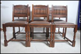 A set of 6 Wood Bros - Old Charm Jacobean revival