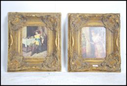 A pair of antique style 18th / 19th century  wall