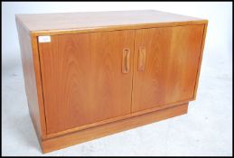 A vintage mid century G-Plan teak long and low sid