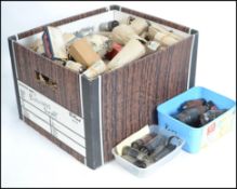 A collection of ex radio rental 1940s, 1950s and 1