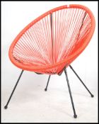 A fantastic Mexican Acapulco style chair, vibrant