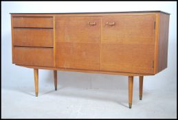 A 1970's Danish influence teak wood sideboard rais