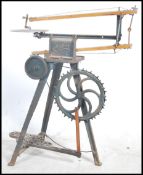 A vintage mid century Hobbies jigsaw lathe tool wi