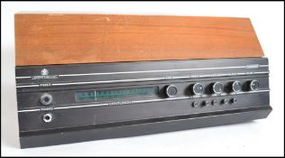 A vintage 1960's Hacker GAR550 portable record dec