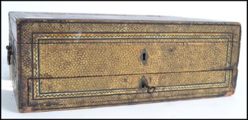 A fine quality 19th century Chinese lacquered wood