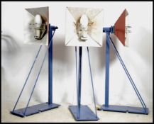 A Fantastic set of 3 1980s large wall mounted Indu
