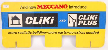 MECCANO SHOP DISPLAY SIGN