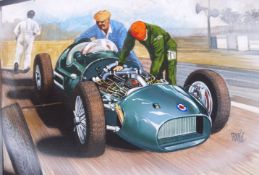 CASTELLA CIGARS DONINGTON COLLECTION ORIGINAL ARTWORK