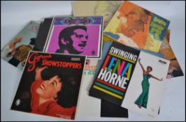 Jazz records - A good collection of vintage long play LP vinyl records to include several artists