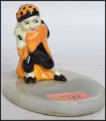 An early 20th century Royal Doulton HN423 ( HN 423 ) D style seven figurine entitled One Of The