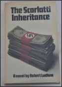 The Scarlatti Inheritance; Ludlum, Robert. First UK Edition, 1971. With dustcover. Signed with