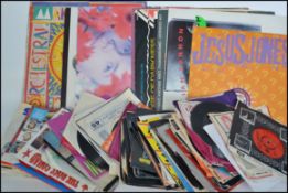 A collection of vinyl  7