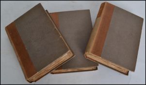 The Works Of Thomas Browne; Full set of 3 volumes. Grant, John; Published in London, 1904. Gilt
