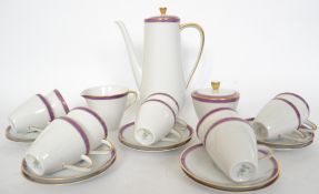 A retro mid century German Bavarian 10 person cera