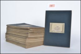 A collection of 15x Ordinance Survey maps. Each printed by Edward Stanford. Presented in blue