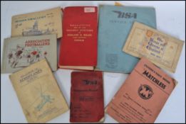 A Johnstones canvas backed map of the Railway System of England and Wales to include canals, Ninth