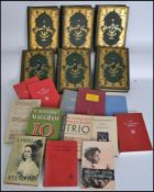 A collection of antique and vintage books. To include volumes 1-4,6&7 of Universal Geography with
