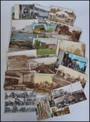 A collection of approximately 1200 mostly early United Kingdom topographical postcards with many