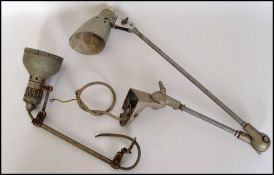 2 1960's retro - mid century Industrial anglepoise