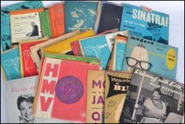 Jazz records - A good collection of vintage 45rpm 7