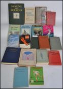 Ice Skating / Winter Sports related books; A collection of antique and vintage books all on ice