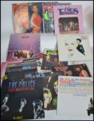 A large collection of vintage long play LP vinyl records to include several artists to include Rod