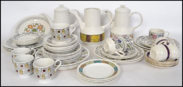 A good collection of Kathie Winkle ironstone potte