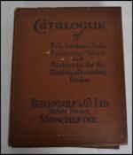 An original vintage Baxendale & Co of Manchester ' Catalogue of Baths, Lavatories, Sinks, Sanitary