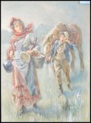 An early 20th century framed and glazed watercolou