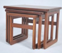 A 1970's retro Danish Influence heavy teak wood ne