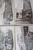UK TRANSPORT. Album of Bus Photo postcards and PC size photos (248). Single & double decker, coaches