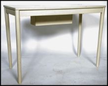 A retro Conran for Habitat 20th century dressing table. The table raised on tapered  legs with a
