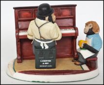 A Robert Harrop PG tips chimps collection figurine group Entitled You Humit Ill Play It PG chimps