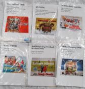 A collection of 6x UK quad cinema advertising post