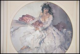 A pair of two Russell Flint limited edition framed and glazed prints depicting maidens, Renee 62/500