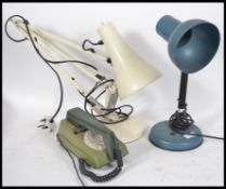 A retro 20th century Anglepoise Co desk / work lam