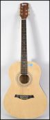 A vintage 20th century Spanish acoustic 6 string guitar and mother of pearl fret markers and a