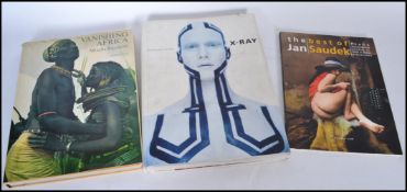 Art Reference Books; Art Nudes; Three volumes; 'The Best Of Jan Saudek,' ' X-Ray' by Francois Nars