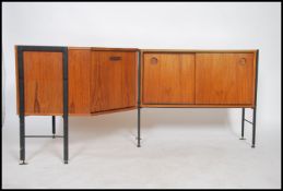 A vintage 1970's retro Avalon modular sideboard /