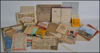 A collection of ephemera and paperwork guides and publishings of mainly Bristol area interests to